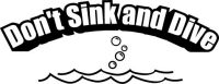 Don't Sink & Dive Boat Name