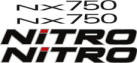 Nitro NX 750 Boat Logo Set